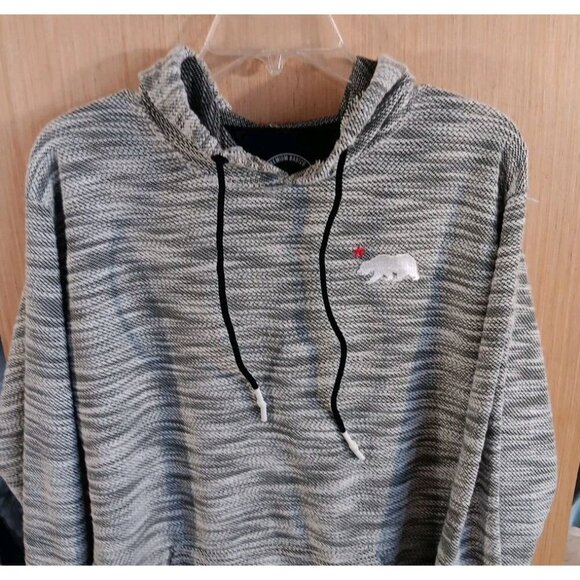 Dikotomy Premium Basics Standard Fit Large Pull Over‎ Hoodie Gray Alien Logo - Picture 2 of 6